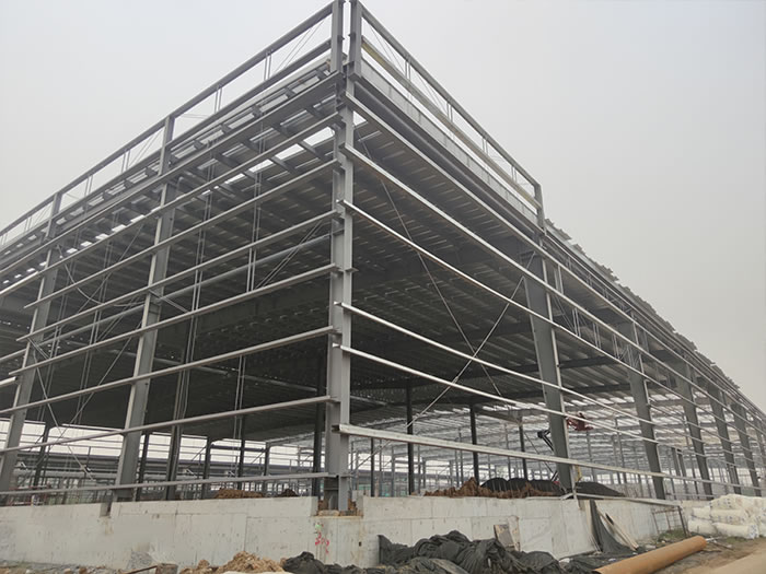 九台钢结构厂房网架工程